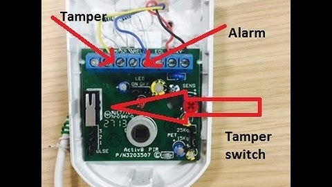 eol wiring in intruder alarm system