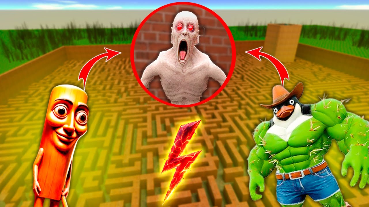 TUNG TUNG SAHUR vs SCP-096 vs LERU LERU SAHUR - WHO WINS? | Garry's Mod