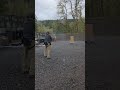 Check the impacts in the berm 22 yards away.  Get training with Gun Day Tactical. #gundaytactical
