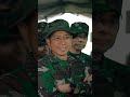 Panglima tni meninjau latihan pra tugas pamtas mobile 2024 di pusdikpassus kopassus situ lembang