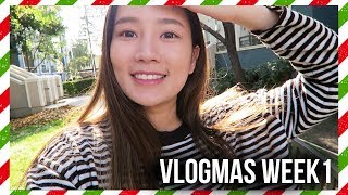 聖誕月特輯!!! HERE COMES THE VLOGMAS!!! | VLOGMAS WEEK 1