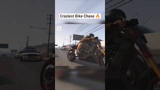 EPIC BIKE CHASE 🔥 #gta5 #gtav #gamimg #shorts