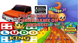 "Top 10 BEST Low-End Mobile Games That Run on ANY Phone (Android & iOS)"✅💯 screenshot 5