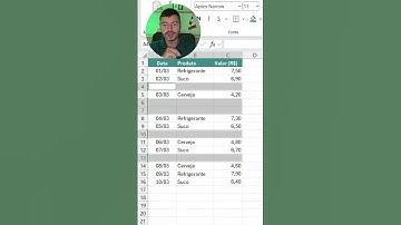 Como excluir linhas em branco no Excel? #excel #dashboard