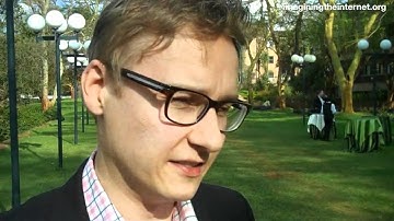 IGF11 Jusso Moisander discusses challenges to the future of the Internet