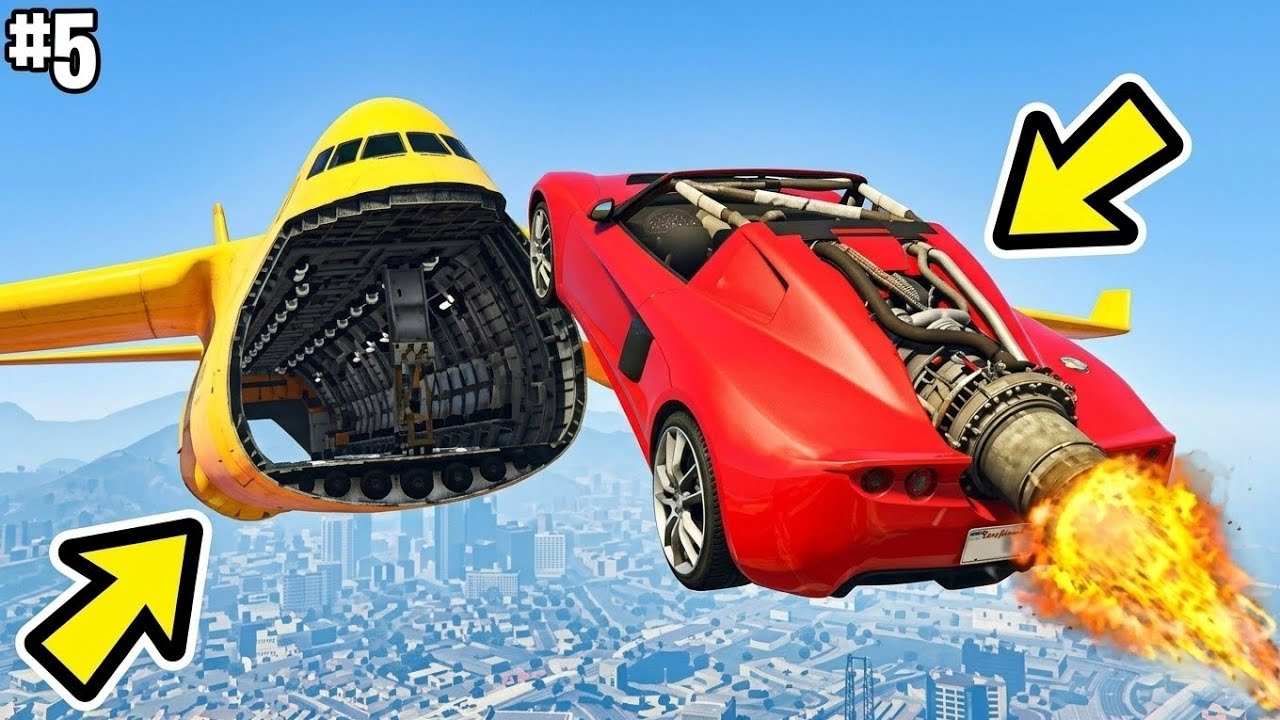 🔴 הרגעים הכי נדירים והזויים שקרו אי פעם ב GTA V?! (טופ הדברים הכי מטורפים ב GTA V) - חלק 6