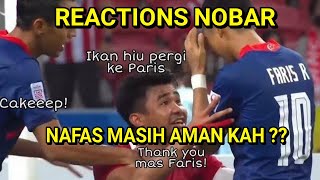 GOKIL !!! REAKSI NOBAR SUPORTER INDONESIA | MOMENT LUCU PENONTON INDONESIA | PENALTY NADEO WINATA