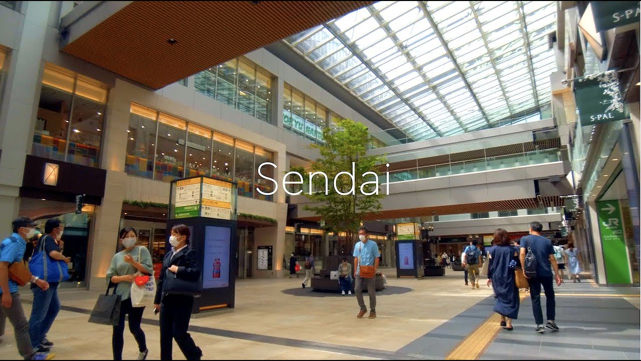 仙台駅周辺/Around Sendai station【4K】