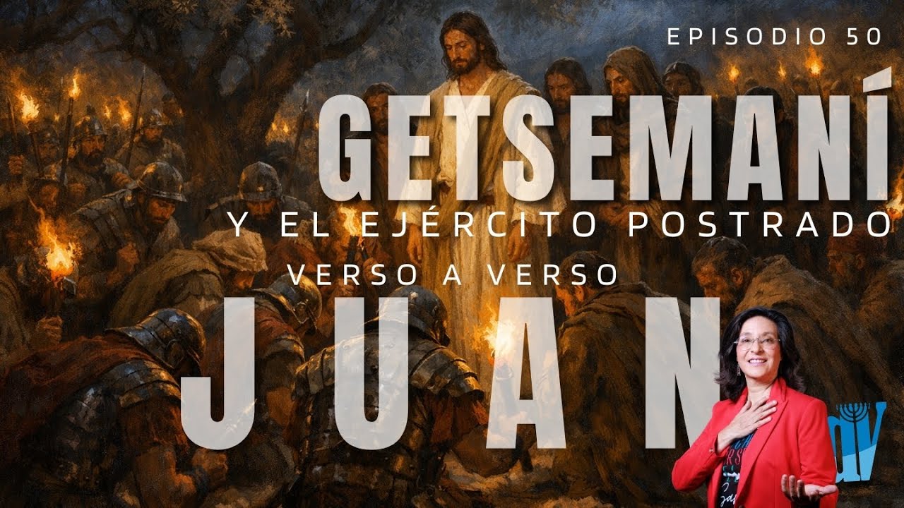 👉🏼 [Ep. #50] Juan 18:1-9 El arresto en 🌿 GETSEMANÍ y el ¡YO SOY que postró a un ⚔️ ejército!