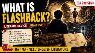 Flashback (Analepsis) Explained in Easy Hindi | Literary Devices
