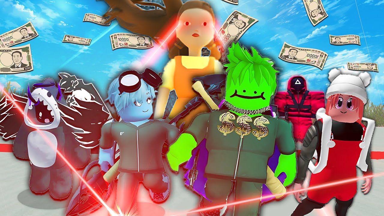 ミスったら即死の『イカゲーム』に挑んだ結果...【ロブロックス】