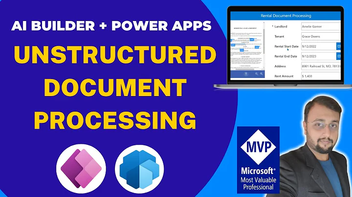 Unstructured Document Processing with Power Apps and AI Builder