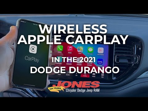 How to Set Up WIRELESS Apple CarPlay in your 2021 Dodge Durango