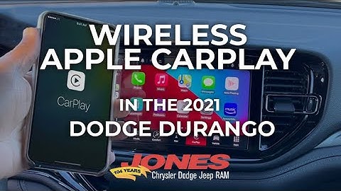 How to Set Up WIRELESS Apple CarPlay in your 2021 Dodge Durango