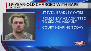 19-year-old arrested for rape Monday