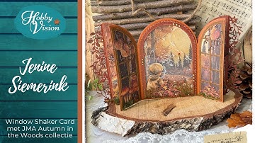 FBLive - 18-08-2025 - Window Shaker Card met JMA Autumn in the Woods collectie