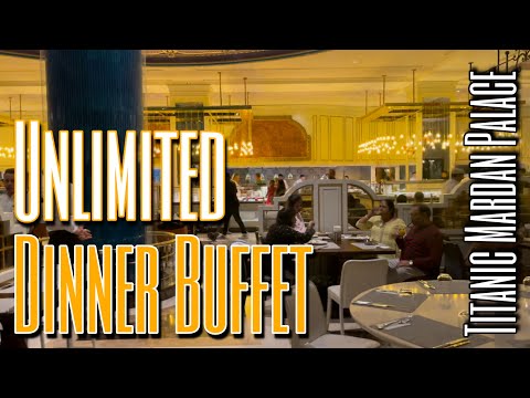 Unlimited Buffet | Hie Vlogs | Dinner | Bosphorus Restaurant | Titanic Mardan Palace | Antalya