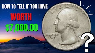 Shocking 1965 Quarter Value: Is Your Silver Quarter Worth $7,000?