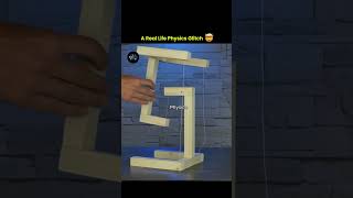 Sigma science 🔬 | A floating table on top of another floating table?! 😳🪵 | #science #physics #shorts