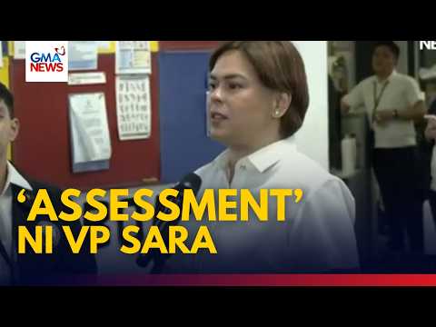 FULL - VP Sara Duterte, may 'assessment' tungkol sa impeachment trial | GMA News