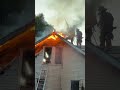 Fire and manhunt in Lewiston