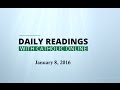 Image of Daily Reading for Friday, January 8th, 2016 HD video