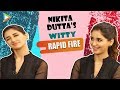 WITTIEST: "I really hope to work with SRK": Nikita Dutta | Kabir Singh | Shahid | Tricky Rapid Fire