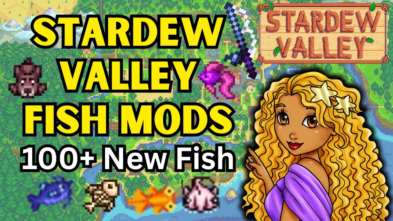 How To Add 100+ New Fish To Stardew Valley | Mod Guide - YouTube