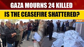 Israel-Gaza Conflict: Gaza Airstrikes Claim 24 Lives, Funerals Held Amid Fragile Peace | World News