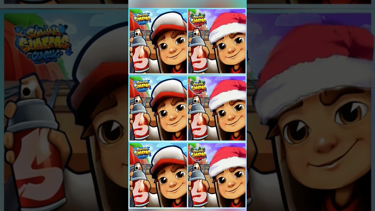 SUBWAY SURFERS CLASSIC VS CLASSIC HOLIDAY 