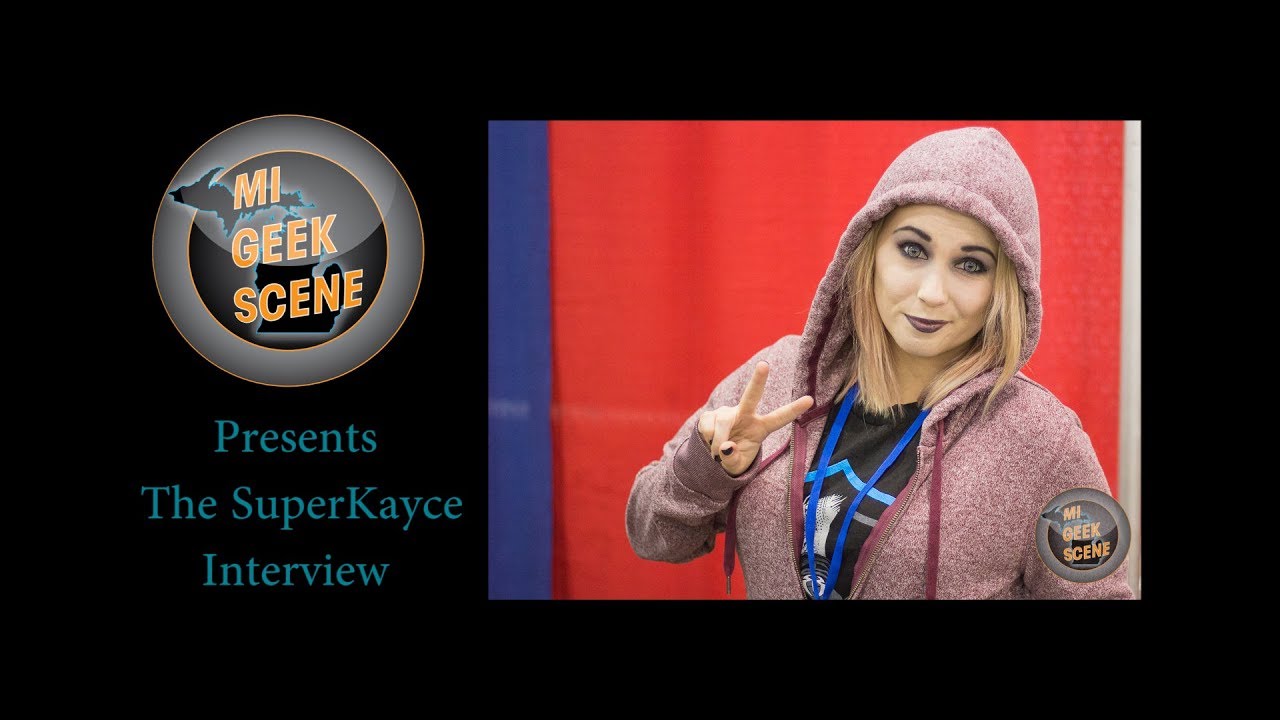 SuperKayce at the Grand Rapids Comic Con 2017