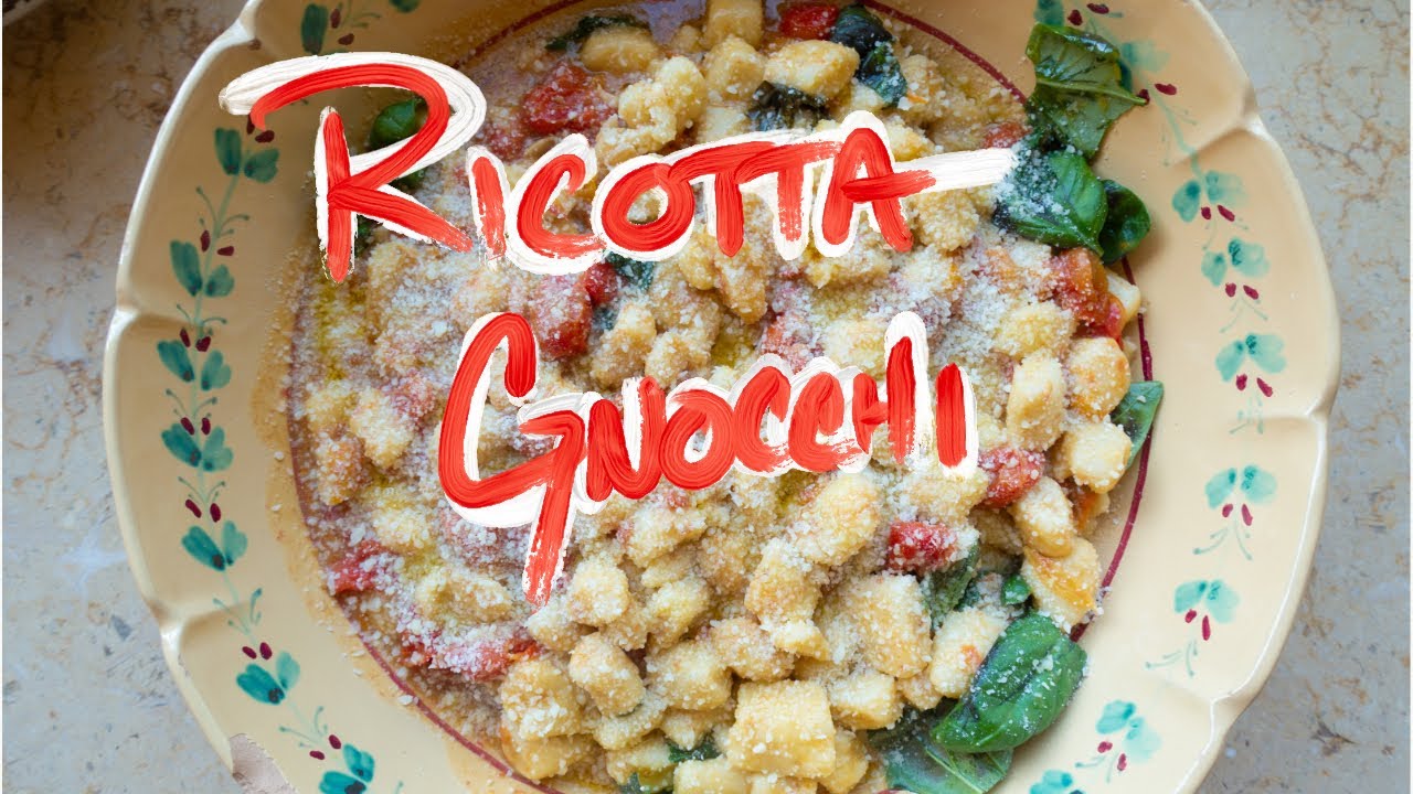 Ньокки из рикотты с помидорами черри - В ПРЯМОМ ЭФИРЕ