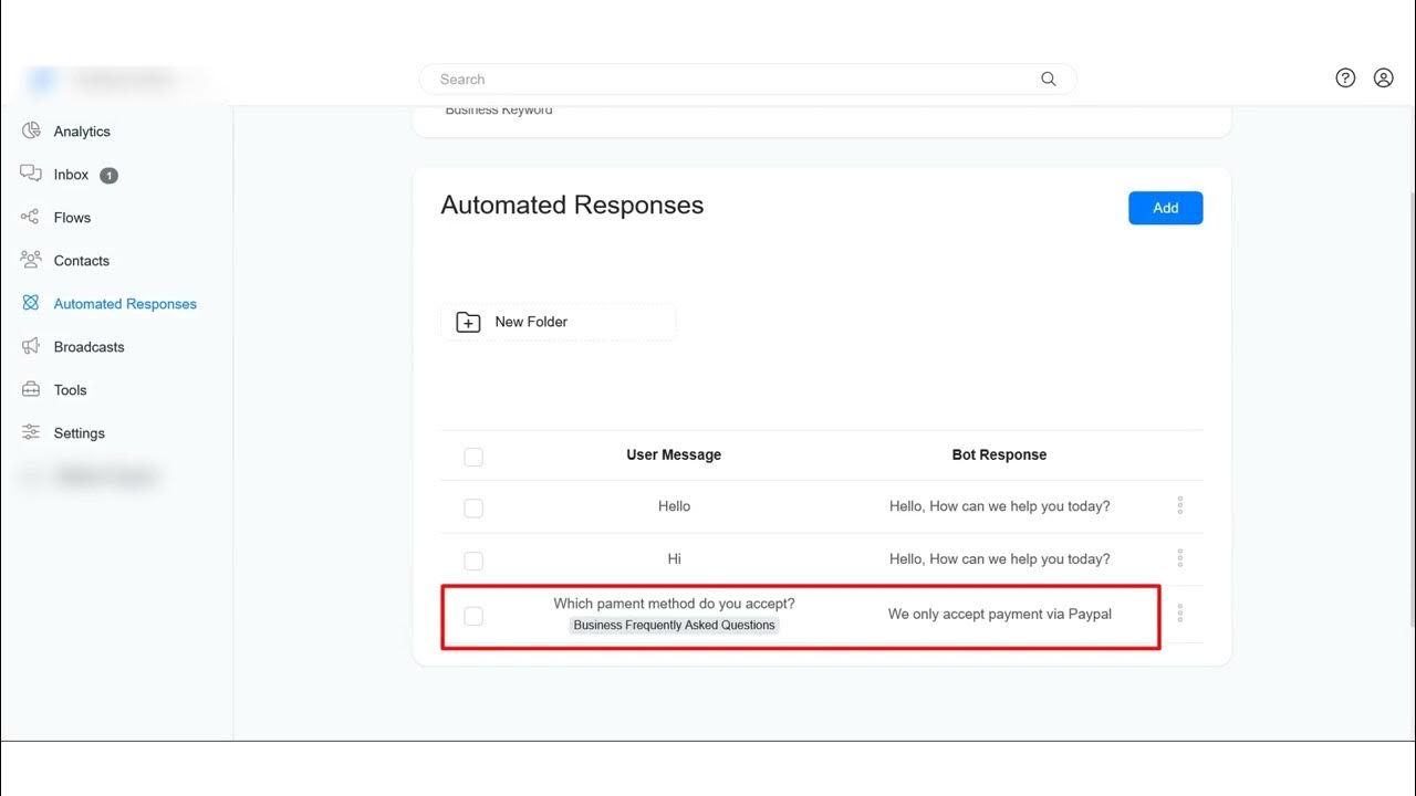 How to train your bot to respond to mess - YouTube