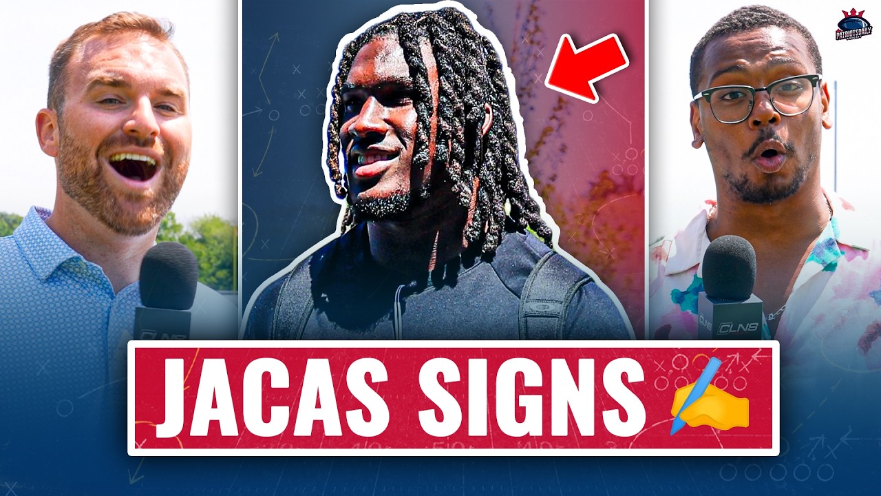 Patriots AGREE TERMS with Gabe Jacas | Reaction from Training Camp