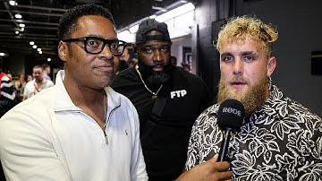 Jake Paul IMMEDIATELY AFTER DUBOIS KNOCKOUT LOSS vs. Oleksandr Usyk 2