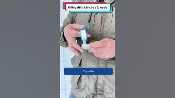 Miếng đệm kín cho vòi nước nhà bạn. Giải pháp chống rò rỉ vòi nước hiệu quả - TBVSCH #thietbivesinh