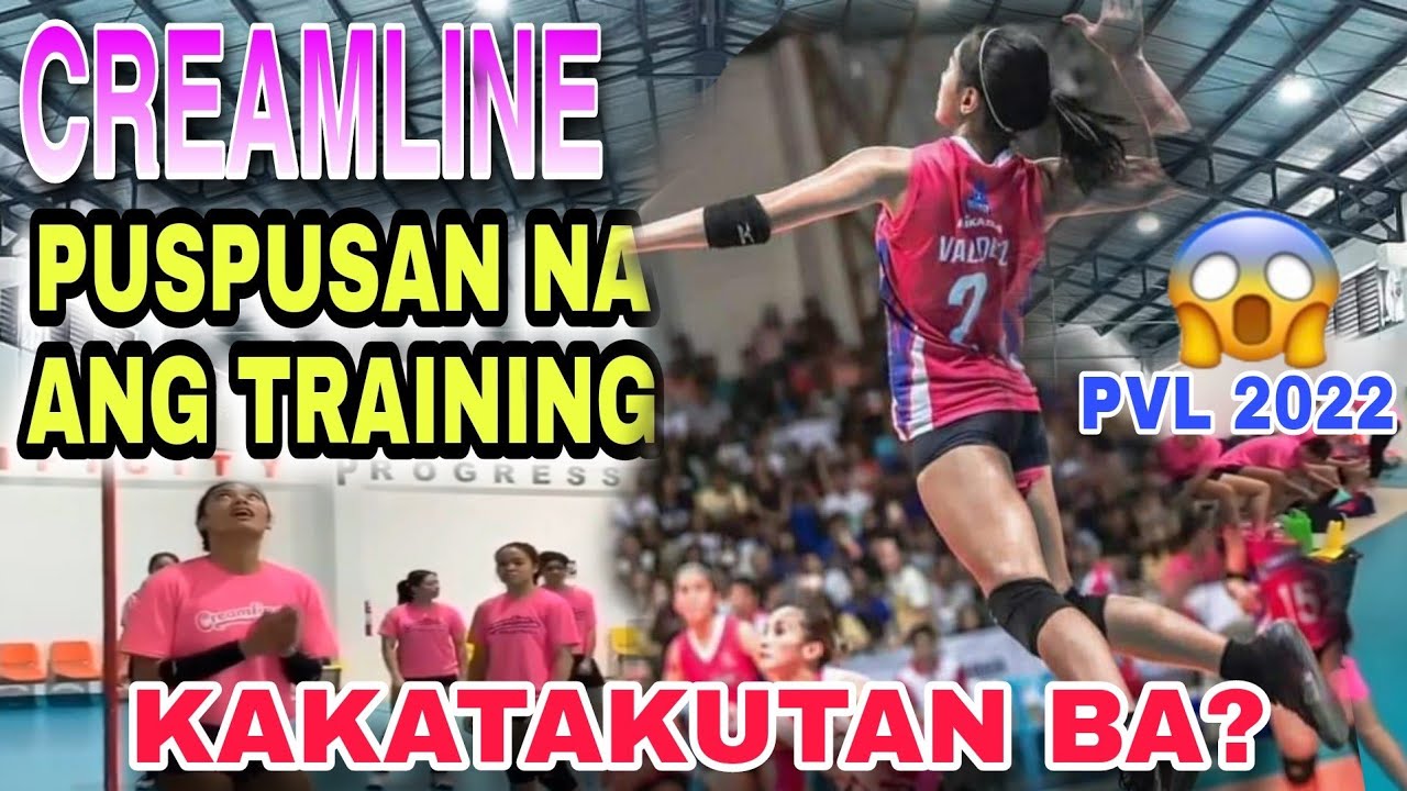 ALYSSA VALDEZ GRABE BAON KUNG PUMALO SA TRAINING / CREAMLINE PUKPUKAN SA TRAINING