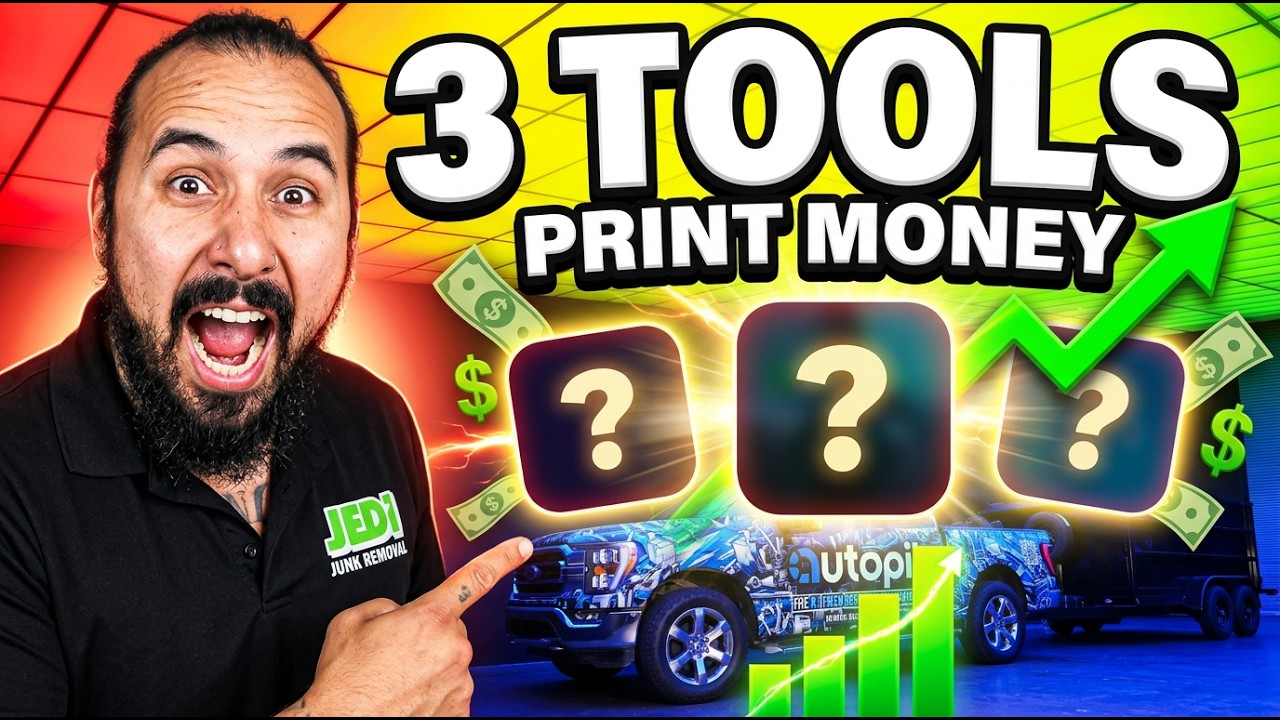 The ONLY 3 Tools You Need To Start A Junk Removal Business