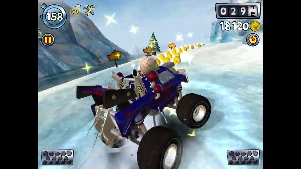 [Thrashing record!!!] Beach Buggy Blitz World score 246,522