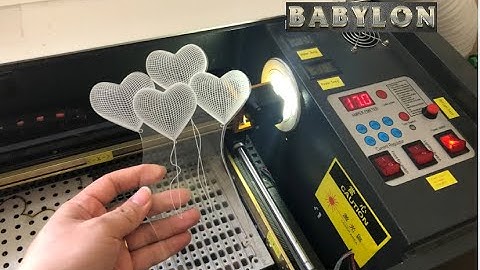 Hướng dẫn cách làm đèn ngủ 3D led bằng máy khắc laser