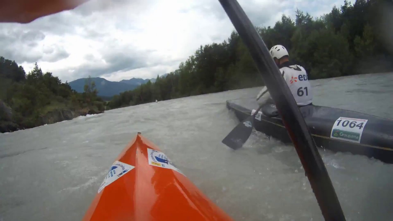 Compétition Canoë-Kayak de descente à Embrun