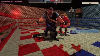 We recreated Doc Louis losing his chocolate bar in TF2