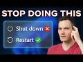 How to Properly Shut Down Your Windows PC