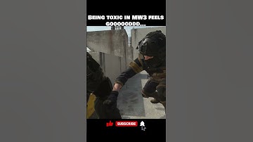 MW3 finishing moves... being toxic feels good.. @CallofDuty
