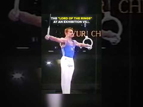 You could feel his Aura 5 shorts away #gymnastics #aura #stillrings #calisthenics #strength