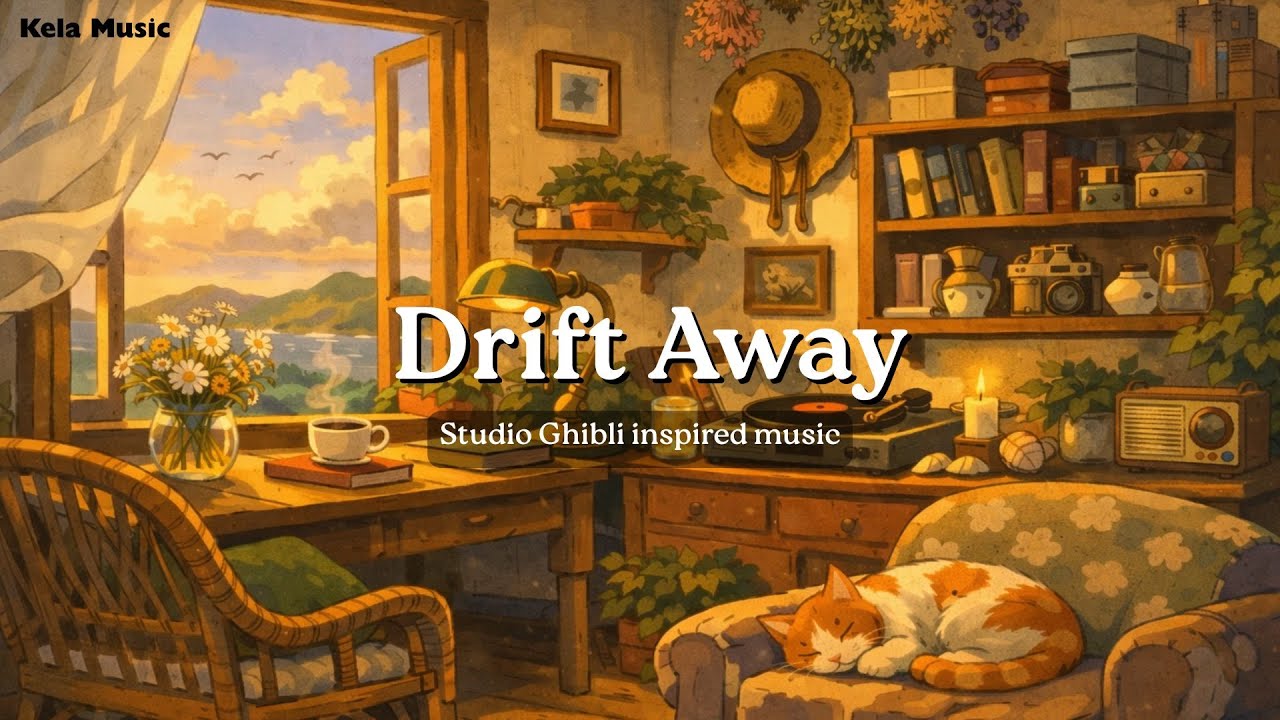 pov: you wake up to a warm sunny breeze ☀️[Studio Ghibli type Music] - Study, Chill & Unwind 🎧