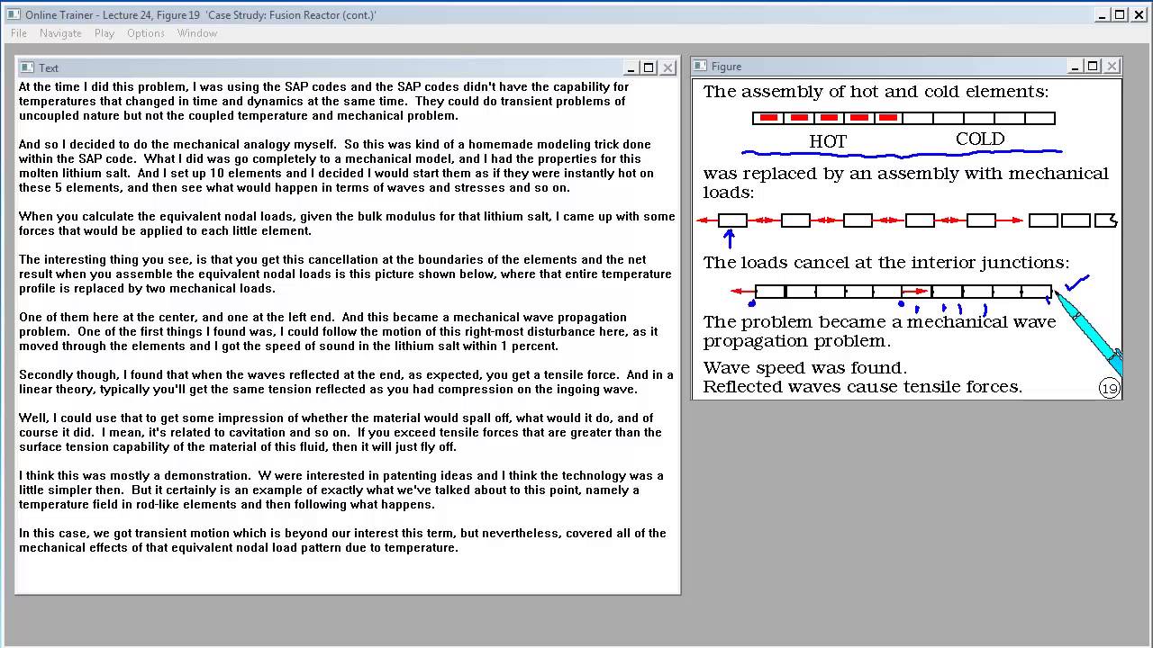 a sample of coding analysis on the transcriptions in... Thermal Stress. Lecture 24. - YouTube