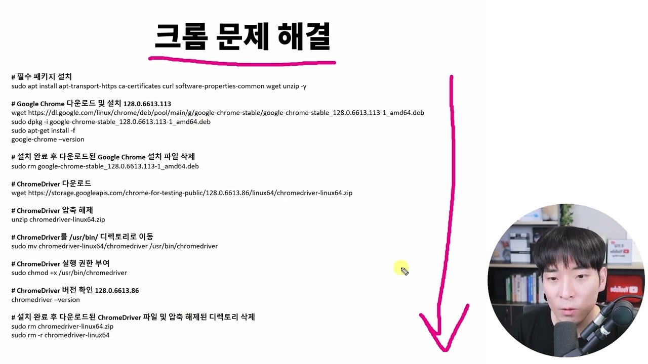 20-2강 - 클라우드 배포시 문제 해결(2) - 셀레니움 크롬 문제 해결