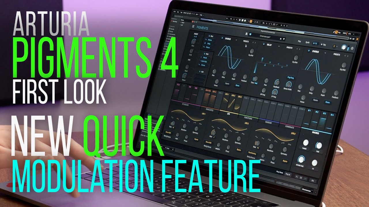 PIGMENTS 4: Arturia's SOFTWARE SYNTHESIZER First Look - YouTube