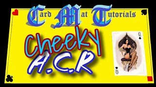 Cheeky A.C.R. Card Mat Tutorials.